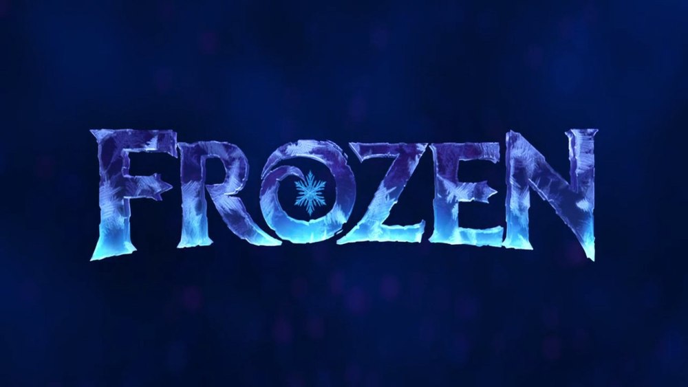 Frozen надпись