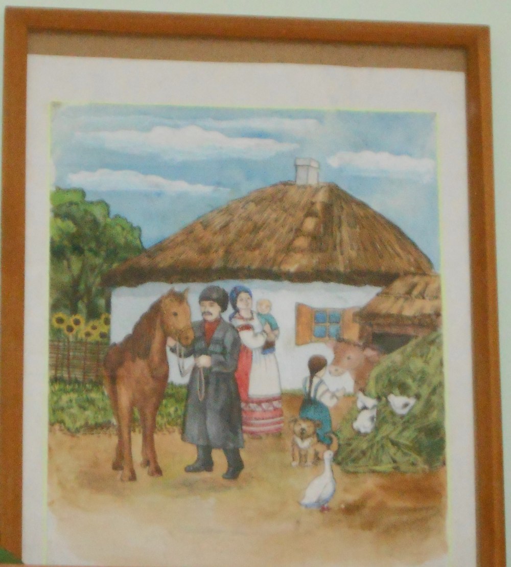 Рисунок на тему Кубань моя малая Родина