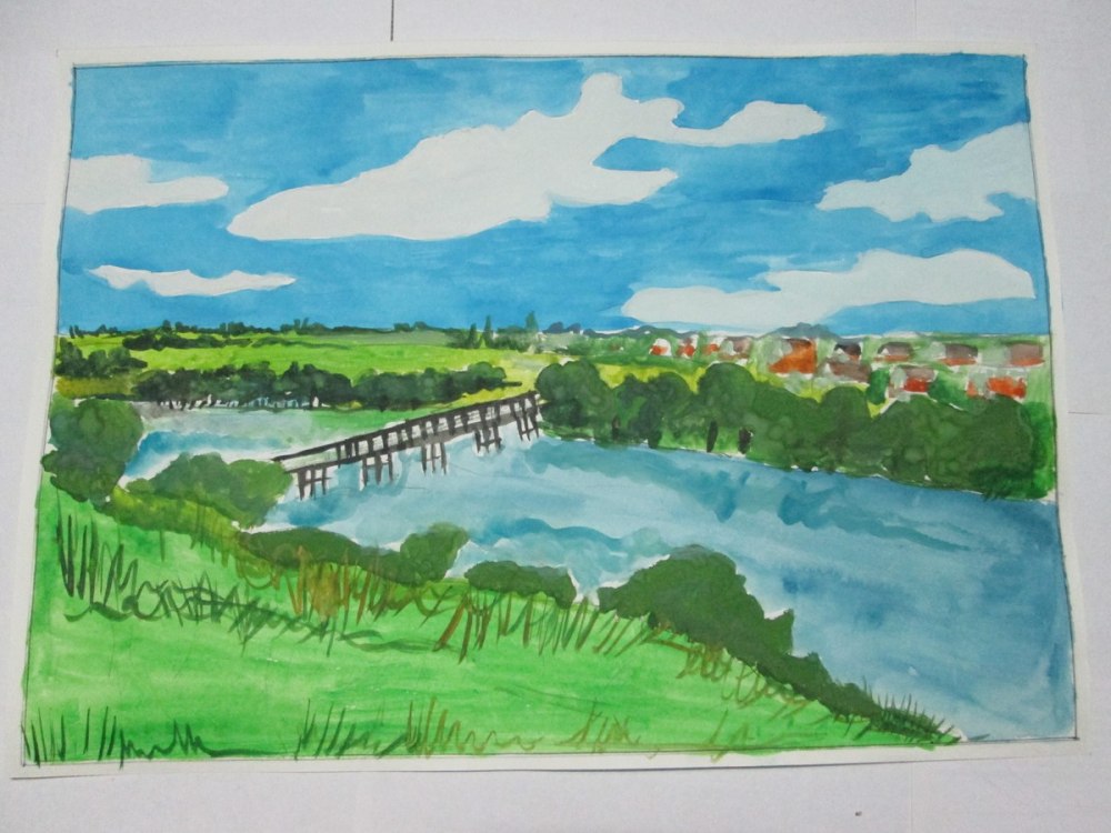 Рисунок на тему Кубань
