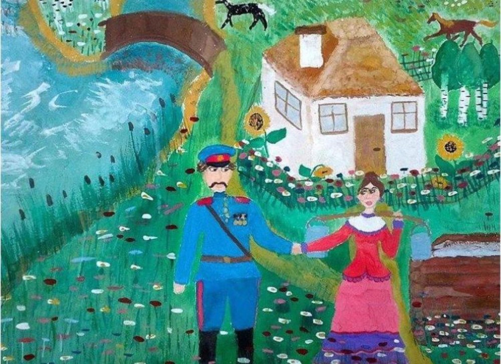Сказочный подсолнух
