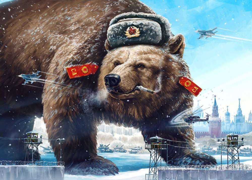 Медведь Россия