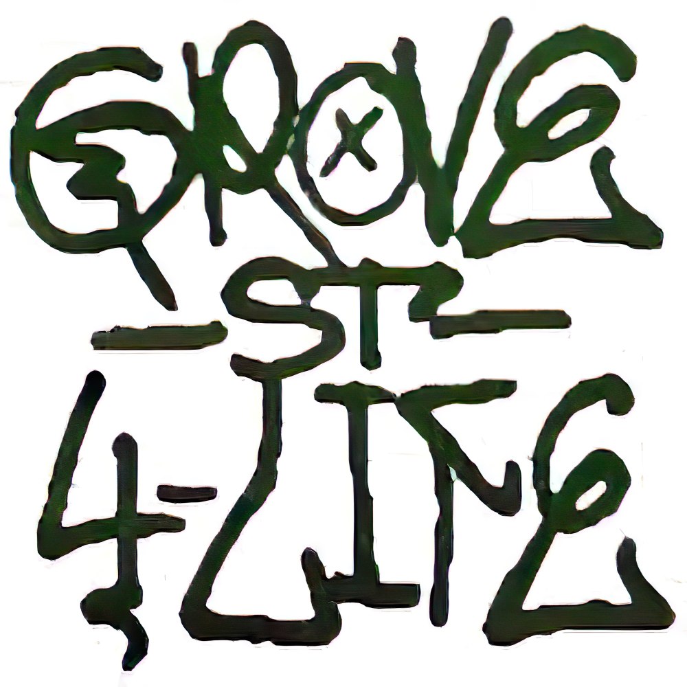 Grove St 4 Life граффити