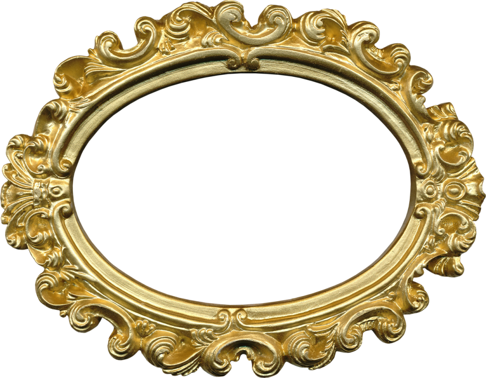 Овальная рамка