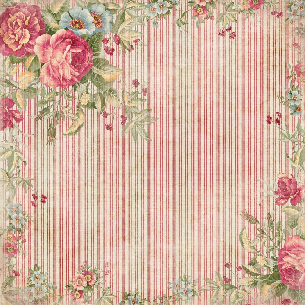 Скрапбукинг бумага Shabby Chic