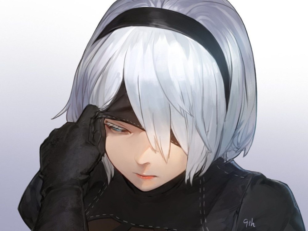 NIER Automata 2b повязка