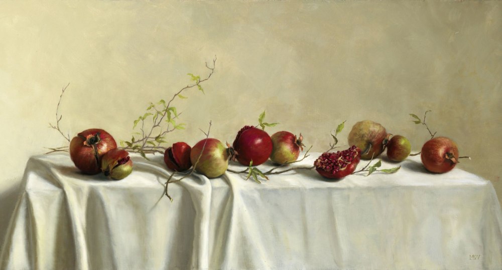 Михаил Стефанеску, "натюрморт фрукты" (1864)