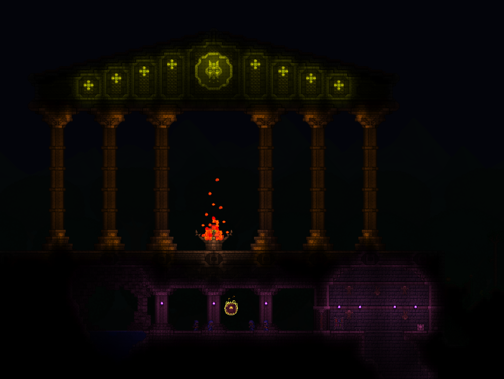 Terraria Art культист лунатик