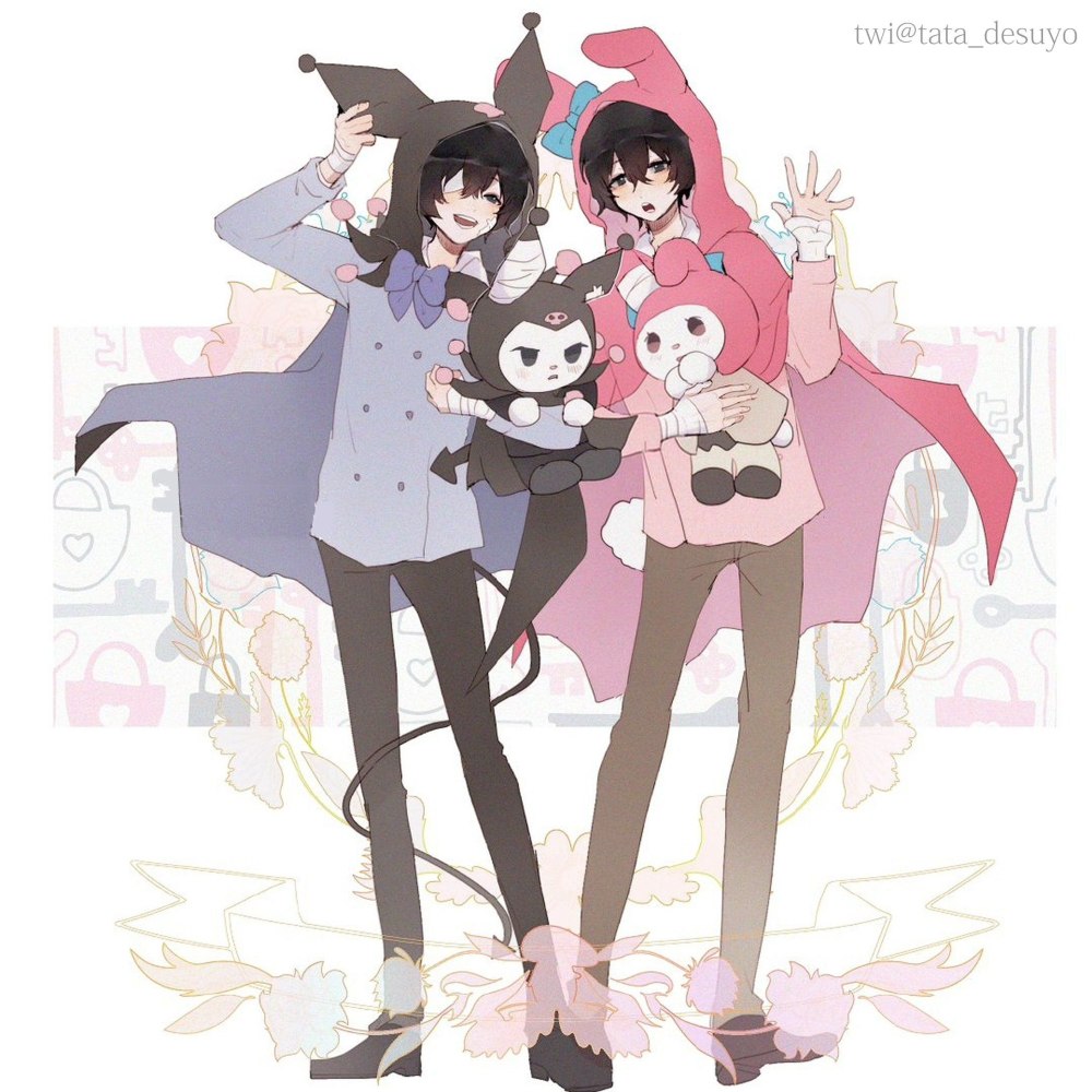 Dazai and Kuromi