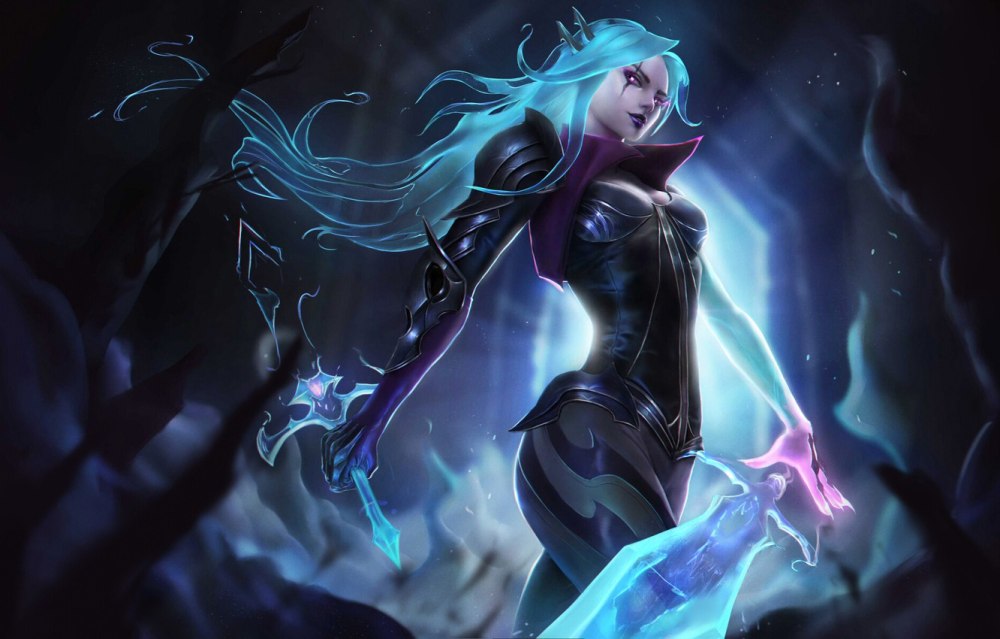 League of Legends служительница смерти Катарина арт