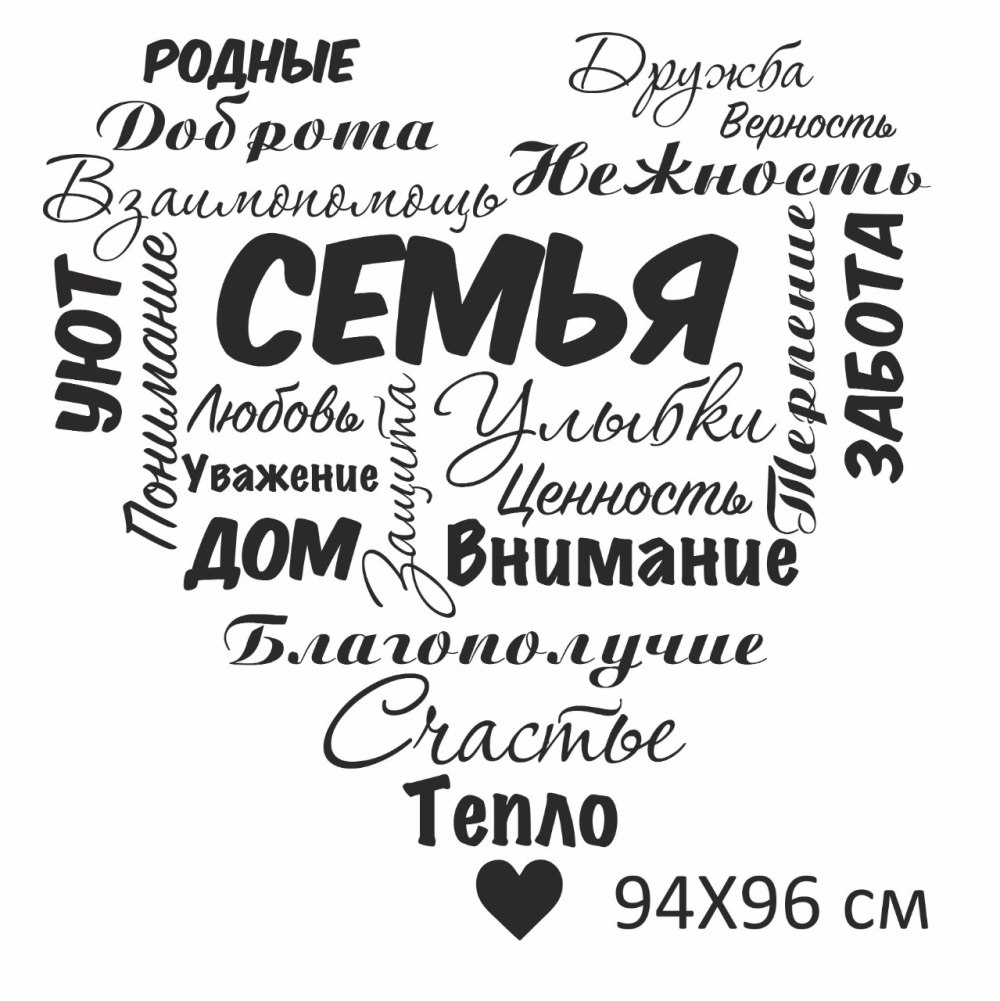 Фразы про семью