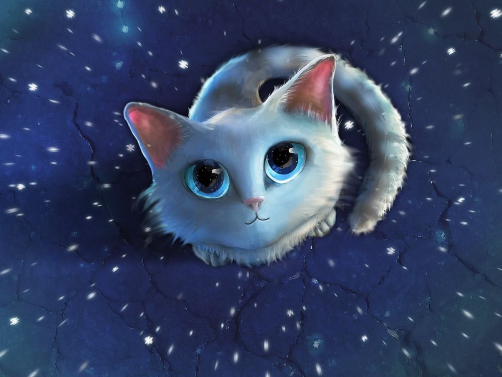 Котенок арт