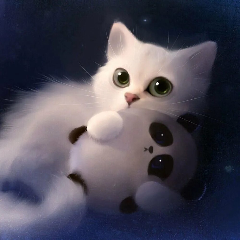 Кошка арт