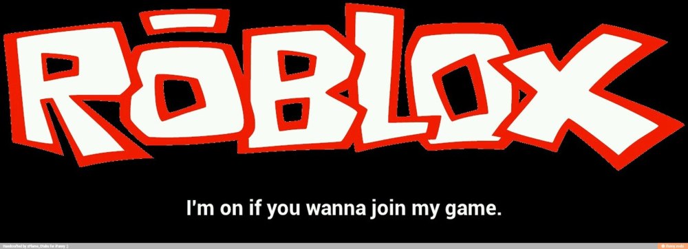Roblox надпись