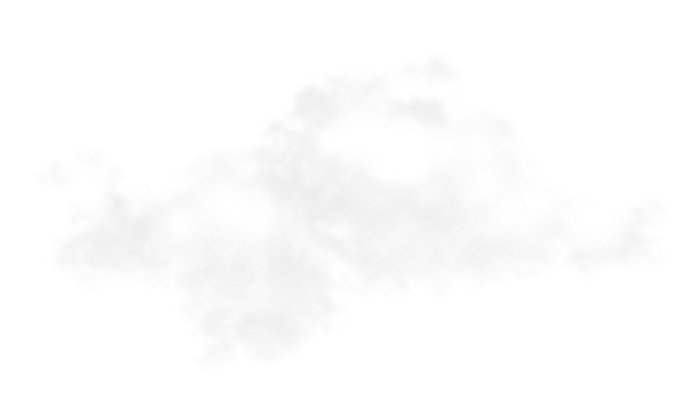 Белое облако без фона