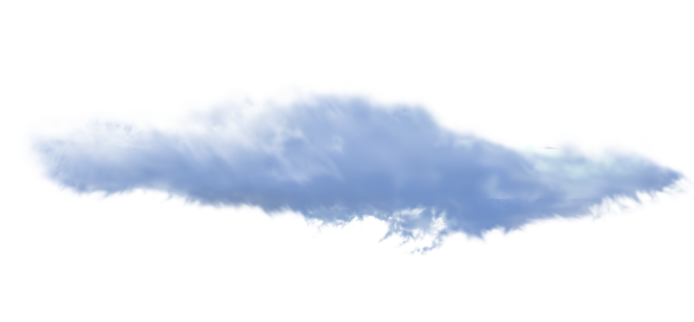 Облака на прозрачном фоне