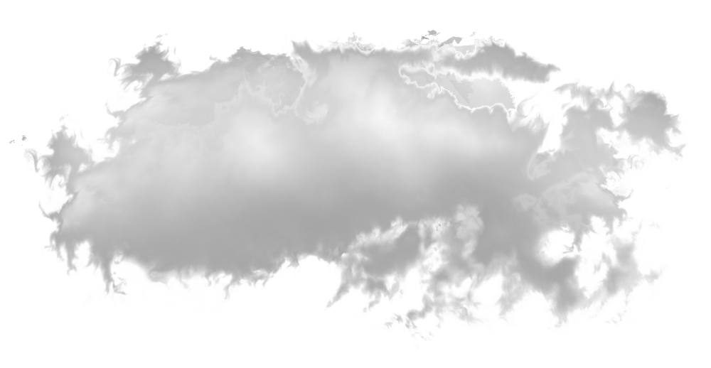 Перистые облака на прозрачном фоне