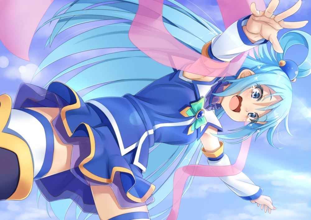 Аниме Konosuba Aqua
