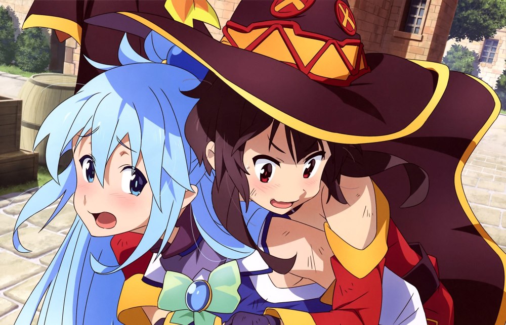 Аква Konosuba r18