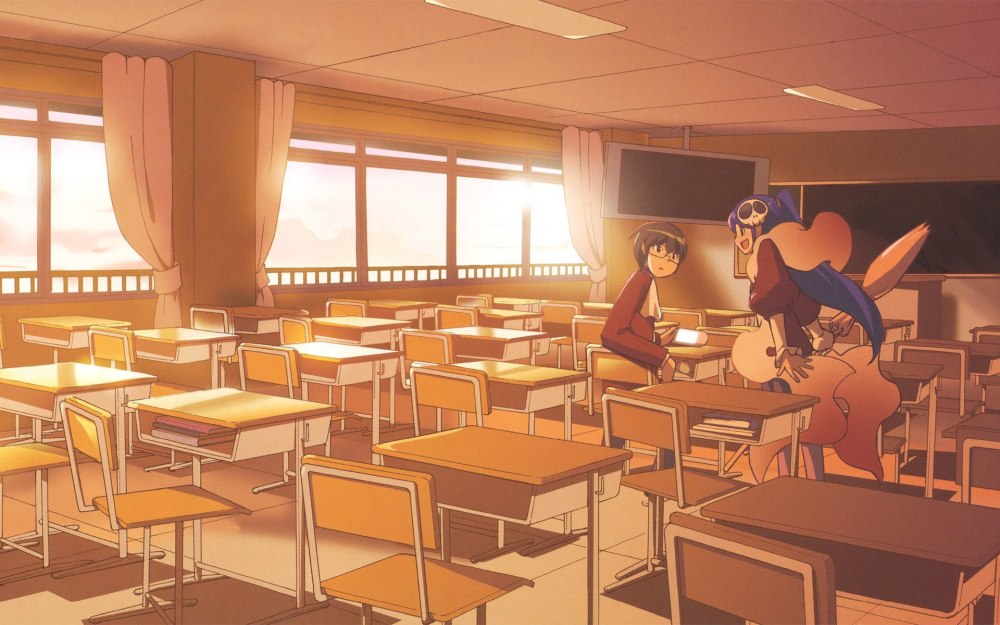 DDLC Classroom фон