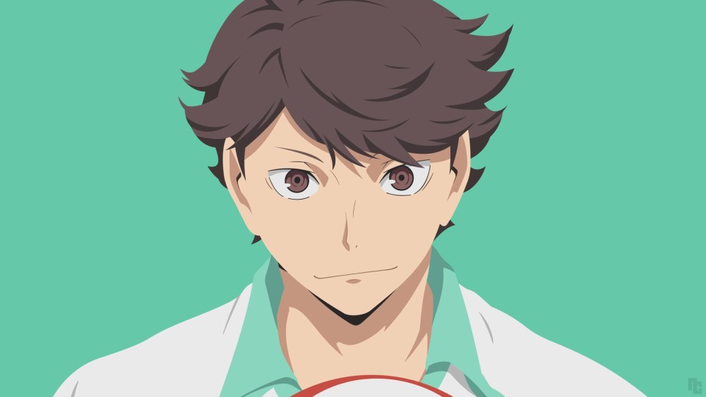 Haikyuu Ойкава в полный рост