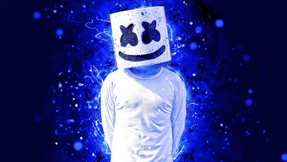 Кристофер Комсток Marshmello без маски