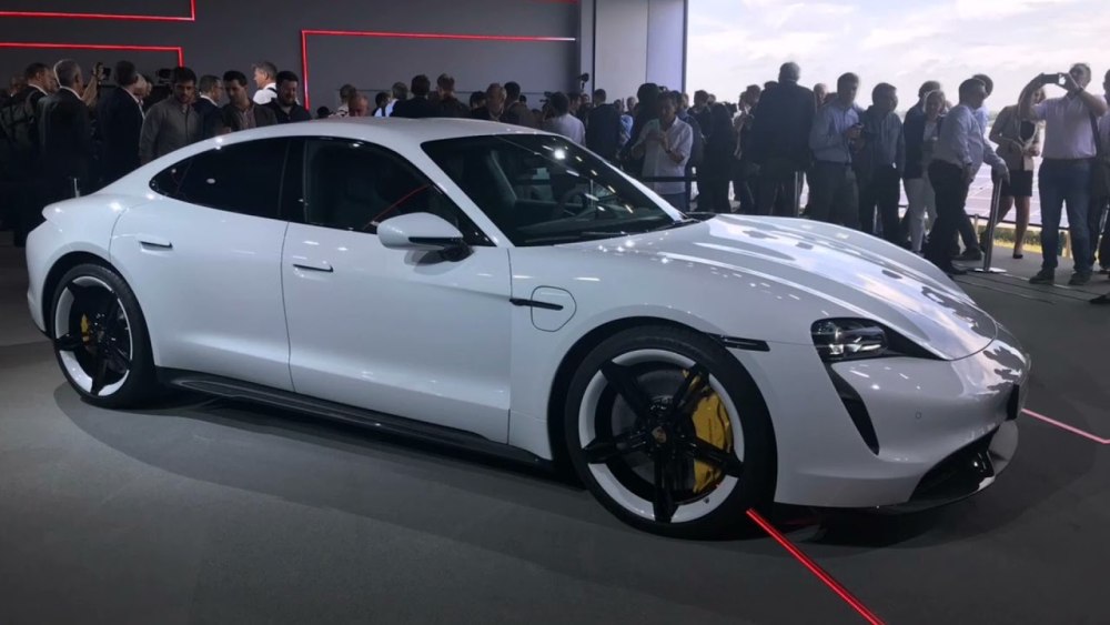 Porsche Taycan Volcano Grey