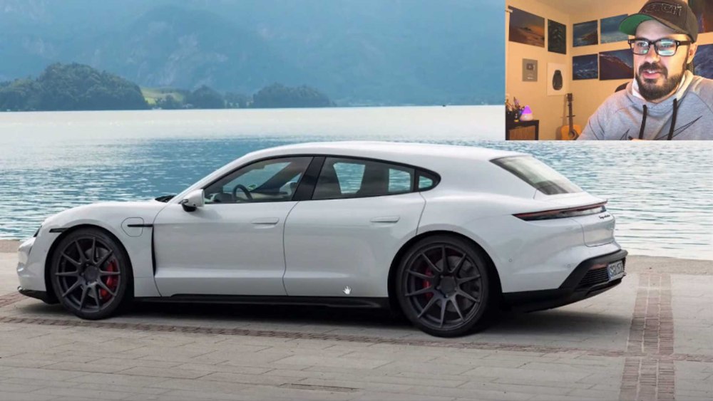 Porsche Taycan 4s Black