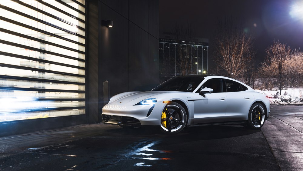 Porsche Taycan 2020 White