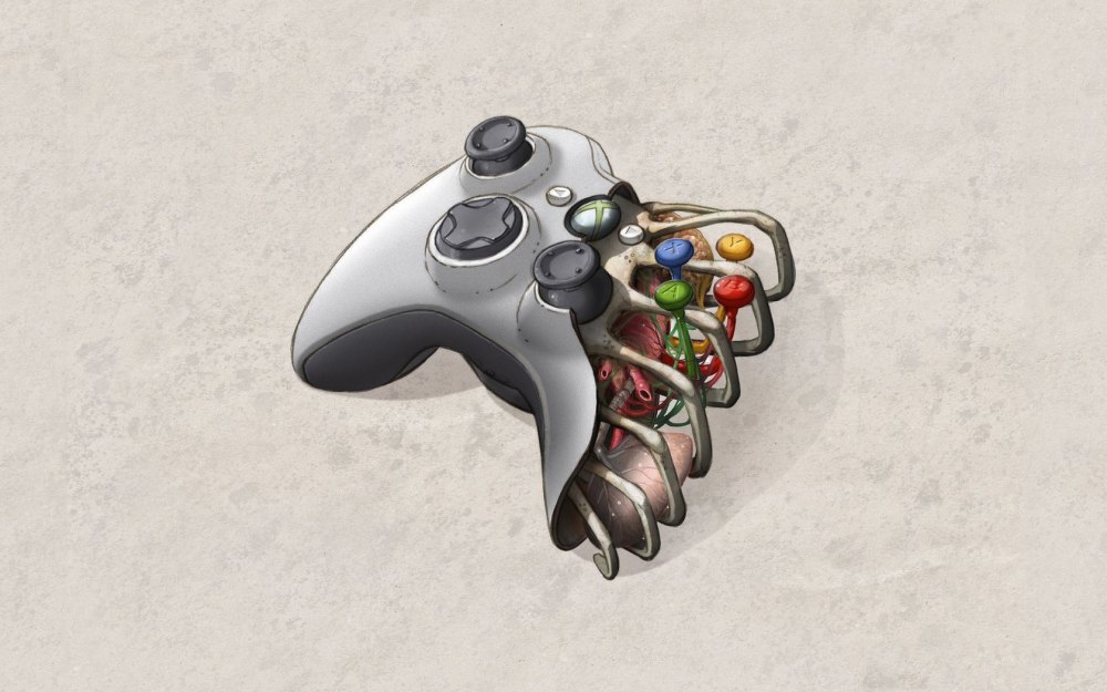 Xbox 360 Gamepad Art