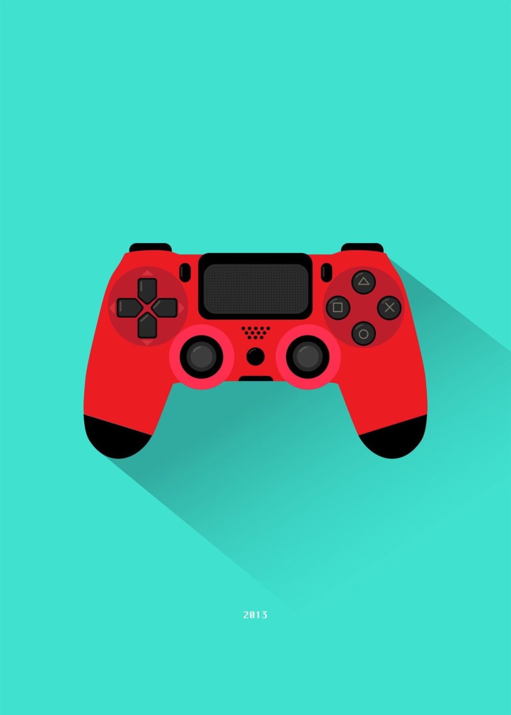 Джойстик ps4 арт