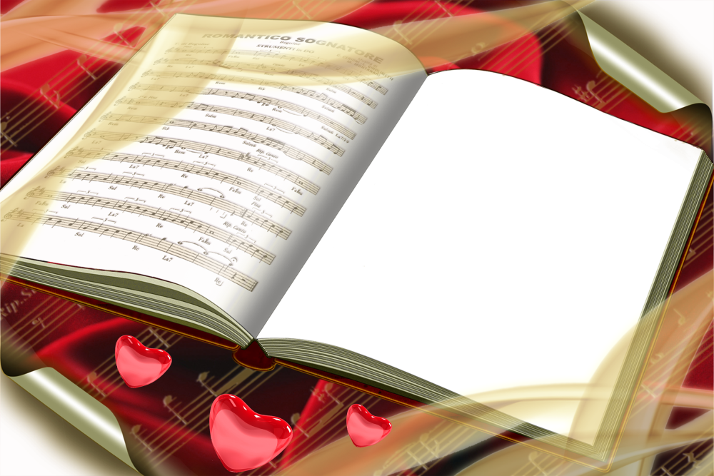 Красивая книжная рамка