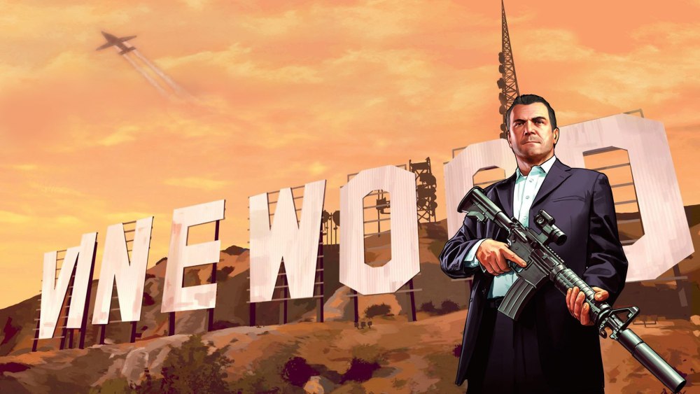 ГТА 5 фон Vinewood