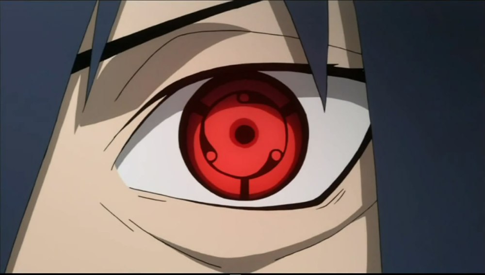 Madara Uchiha Шаринган