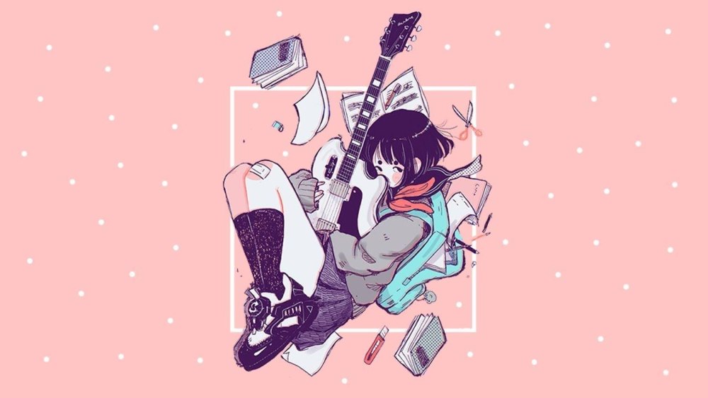 Арты в стиле lo-Fi