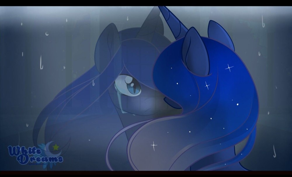 MLP принцесса Луна плачет