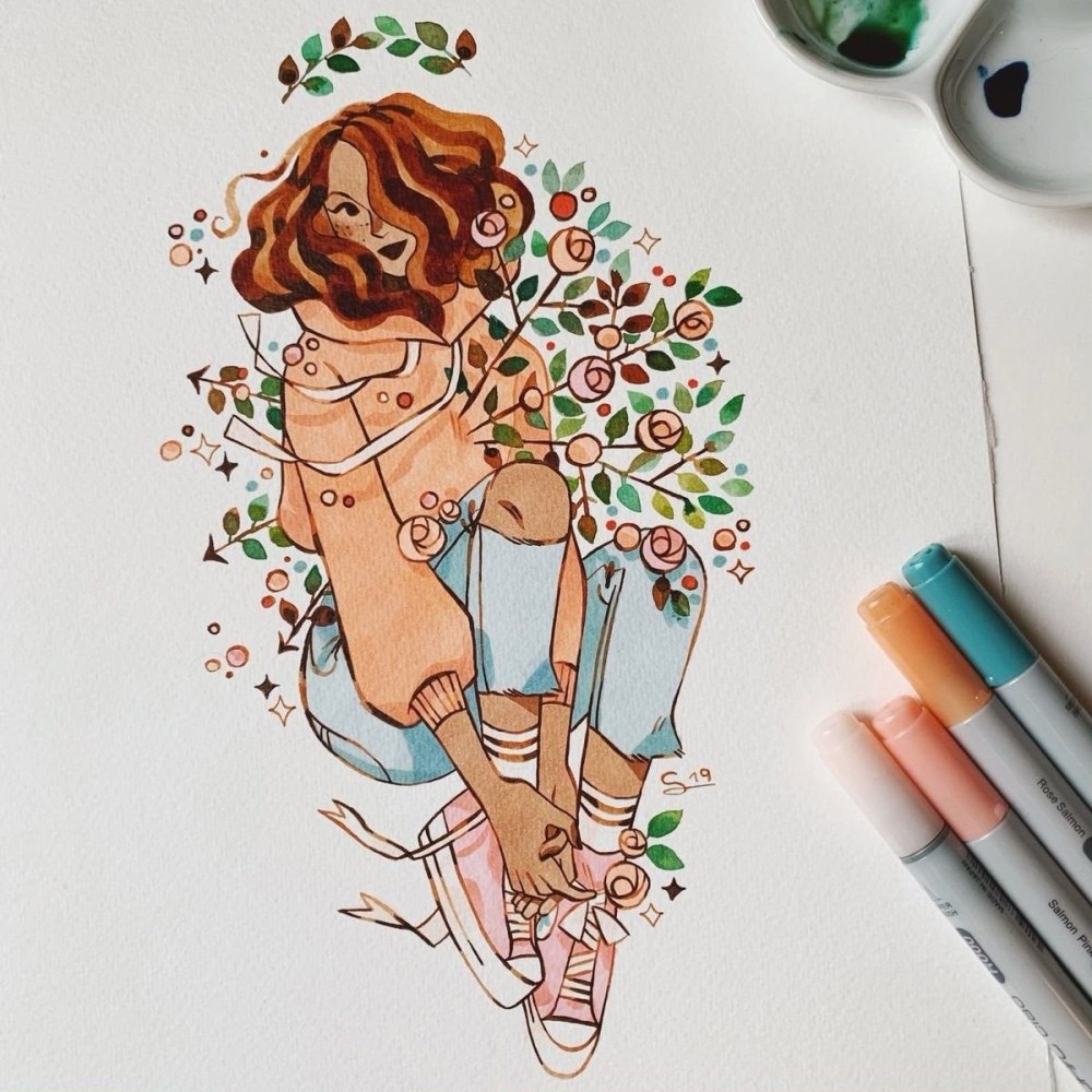 Эскизы рисунков
