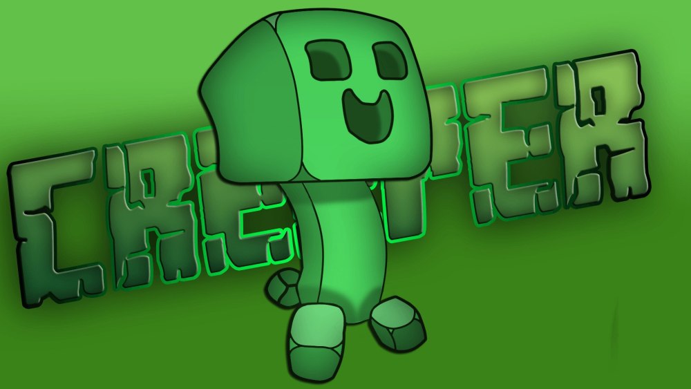 Маска КРИПЕРА Minecraft Creeper