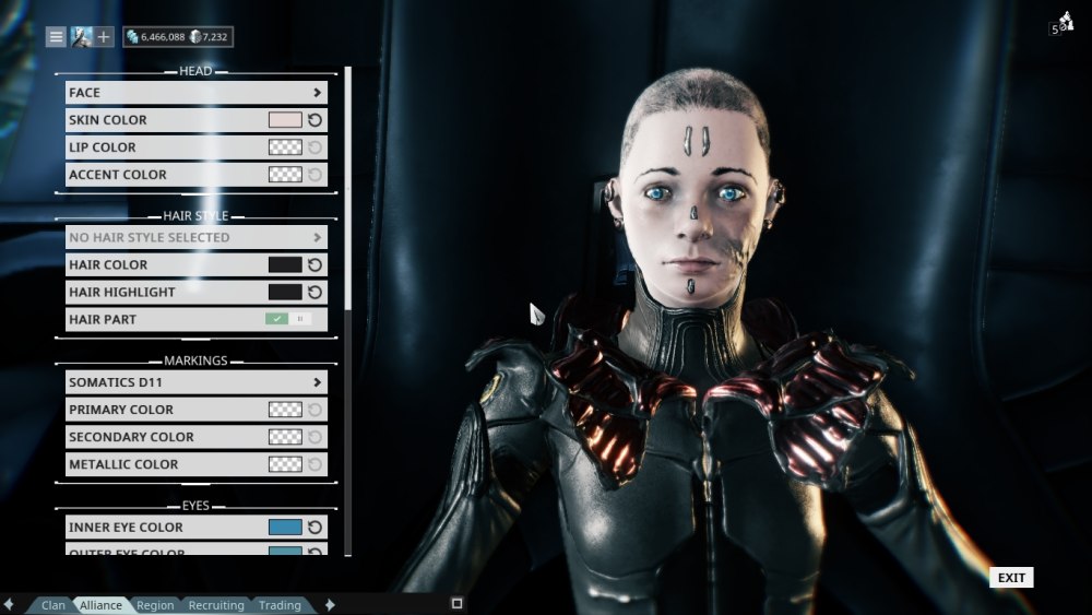 Warframe редактор персонажа