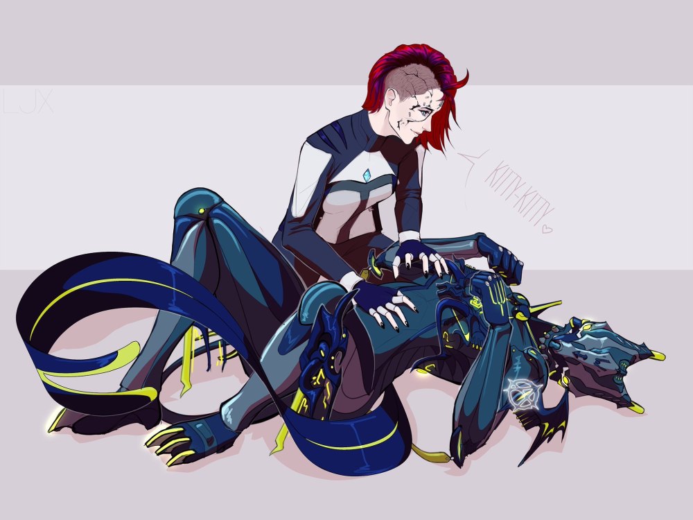 Оператор Warframe Art