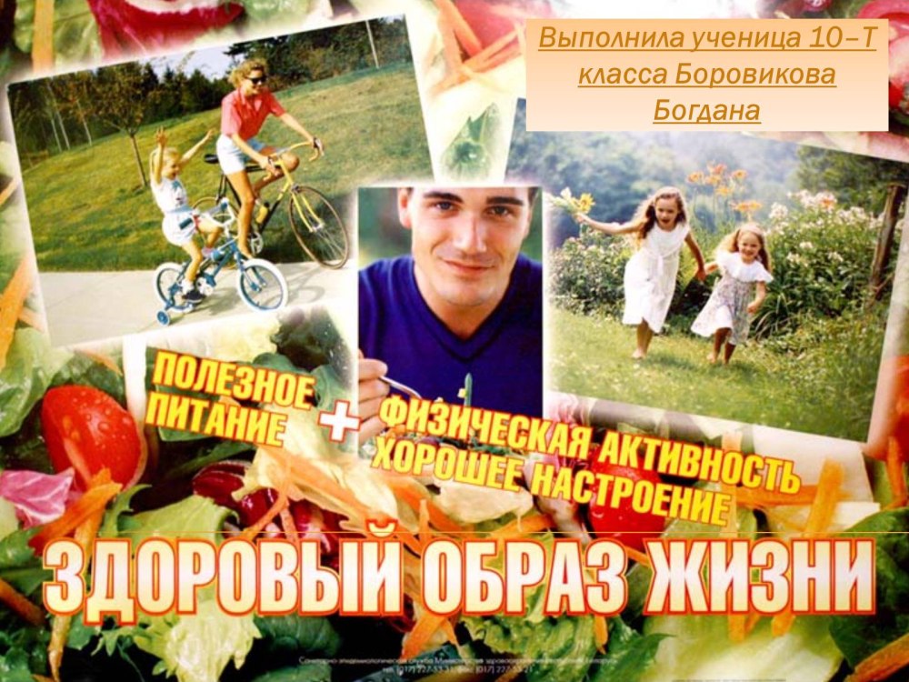 Баннер по ЗОЖ