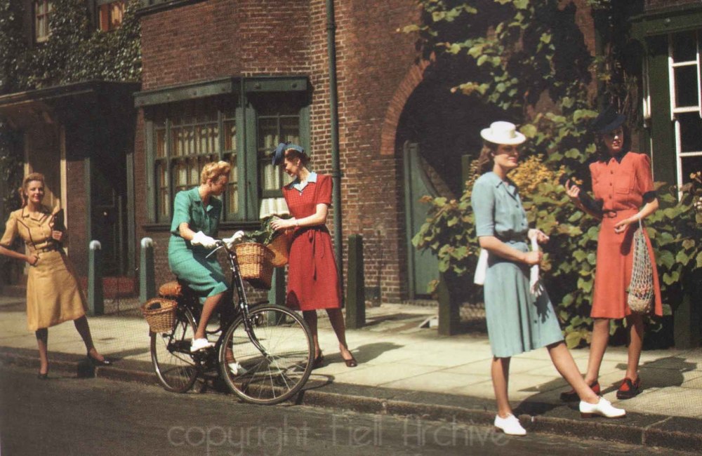 Мода 1940-х Франция