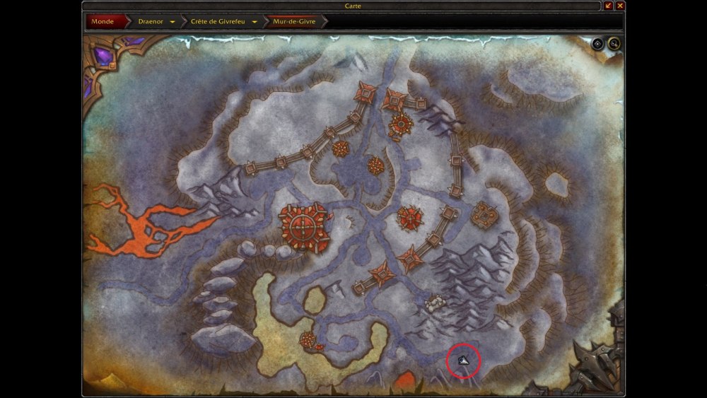 Warcraft хребет ледяного огня