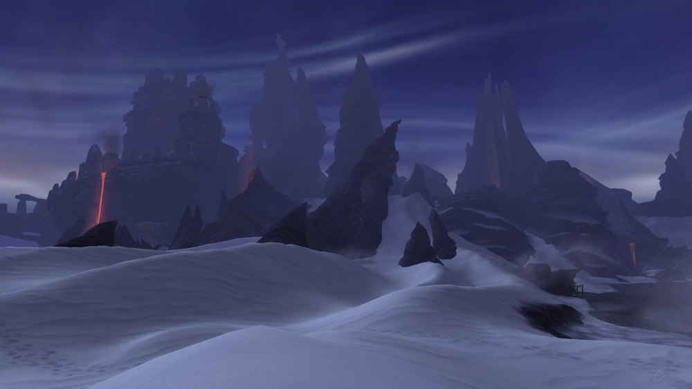 Wow TBC хребет ледяного огня