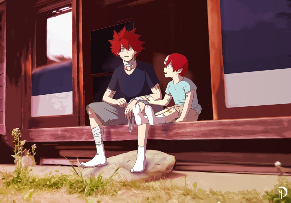 Dabi/Touya meet Family