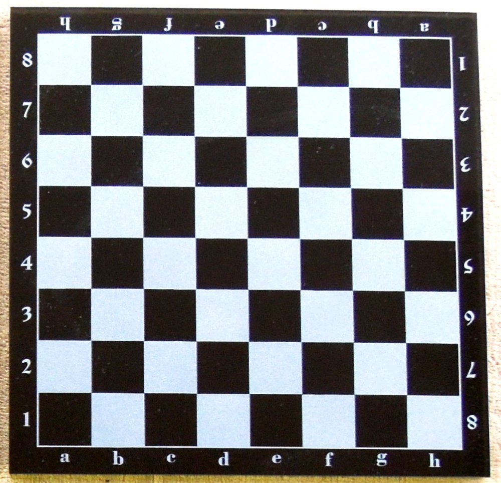 Черно белая доска для шашек