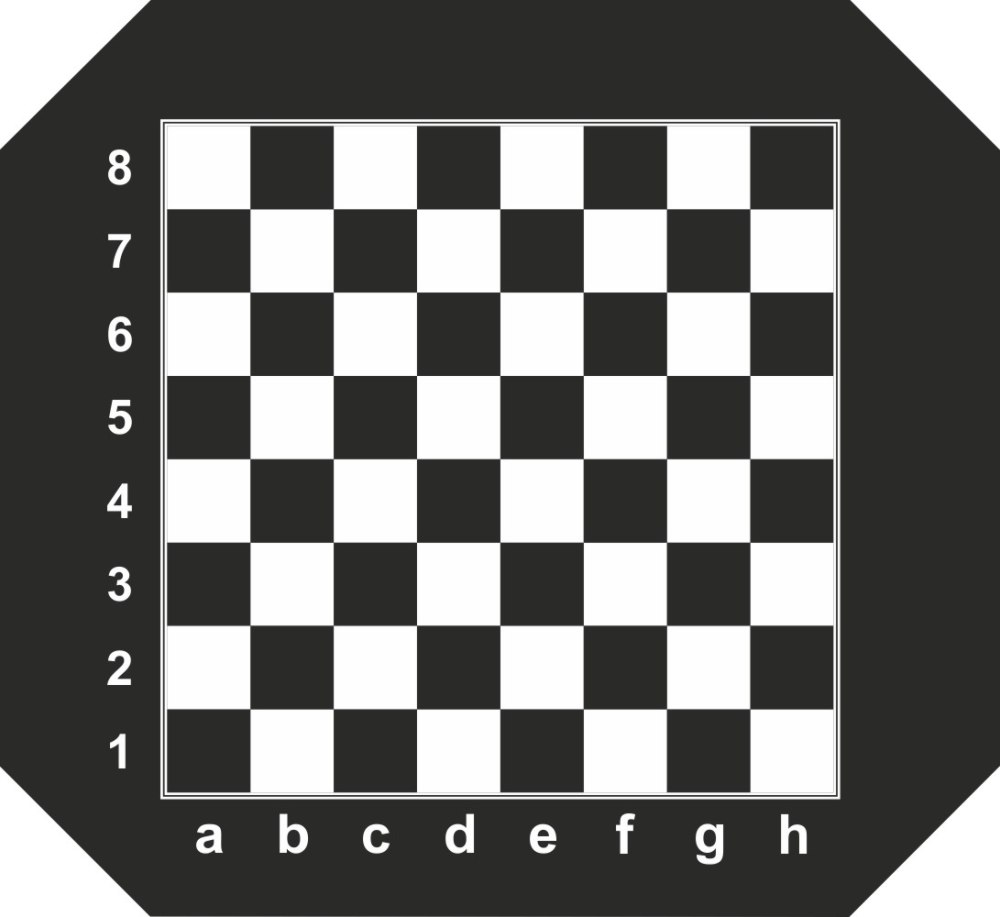 Черно белая шашечка