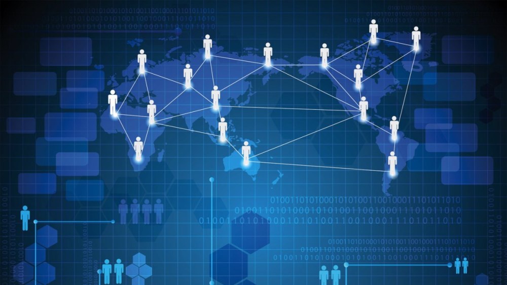 Фон для презентации социальные сети