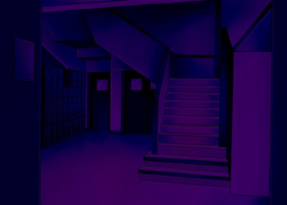Подъезд ночью
