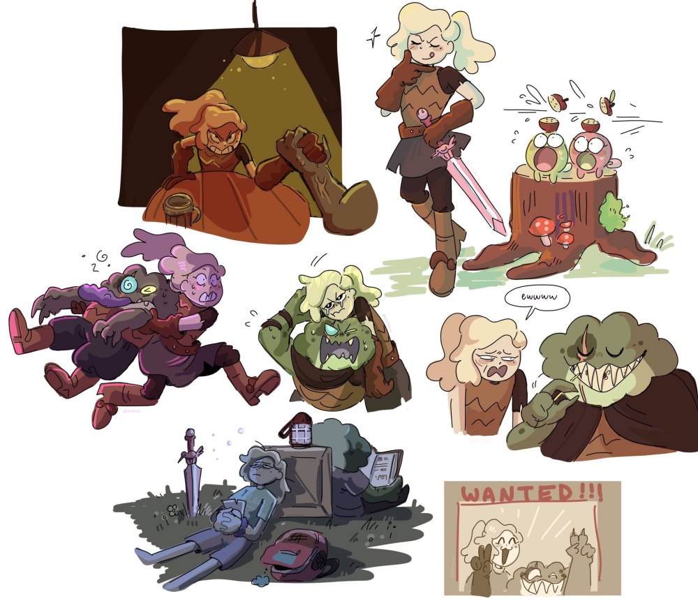 Amphibia мультсериал Саша