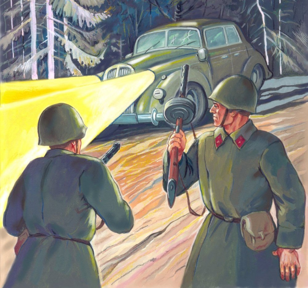 Л Кассиль у классной доски